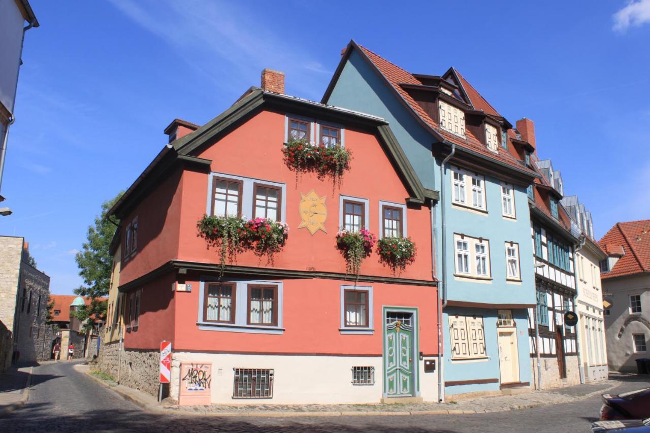 Haus Zum Kleinen Helm Leilighet Erfurt Eksteriør bilde