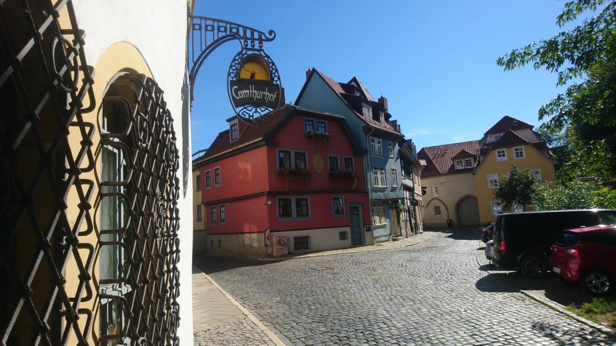 Haus Zum Kleinen Helm Leilighet Erfurt Eksteriør bilde
